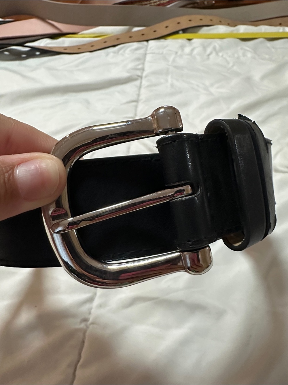 Classic Black Men's Belt - Unbranded 
#226